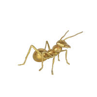 DEKOTIER - Goldfarben, Trend, Kunststoff/Metall (19.3/12.5/12cm) - Ambia Home