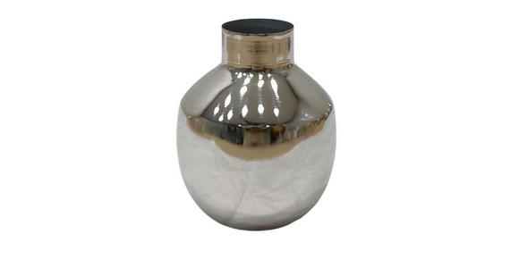 VASE 13.50 cm  - Nickelfarben, Basics, Metall (11/13,5cm) - Ambia Home