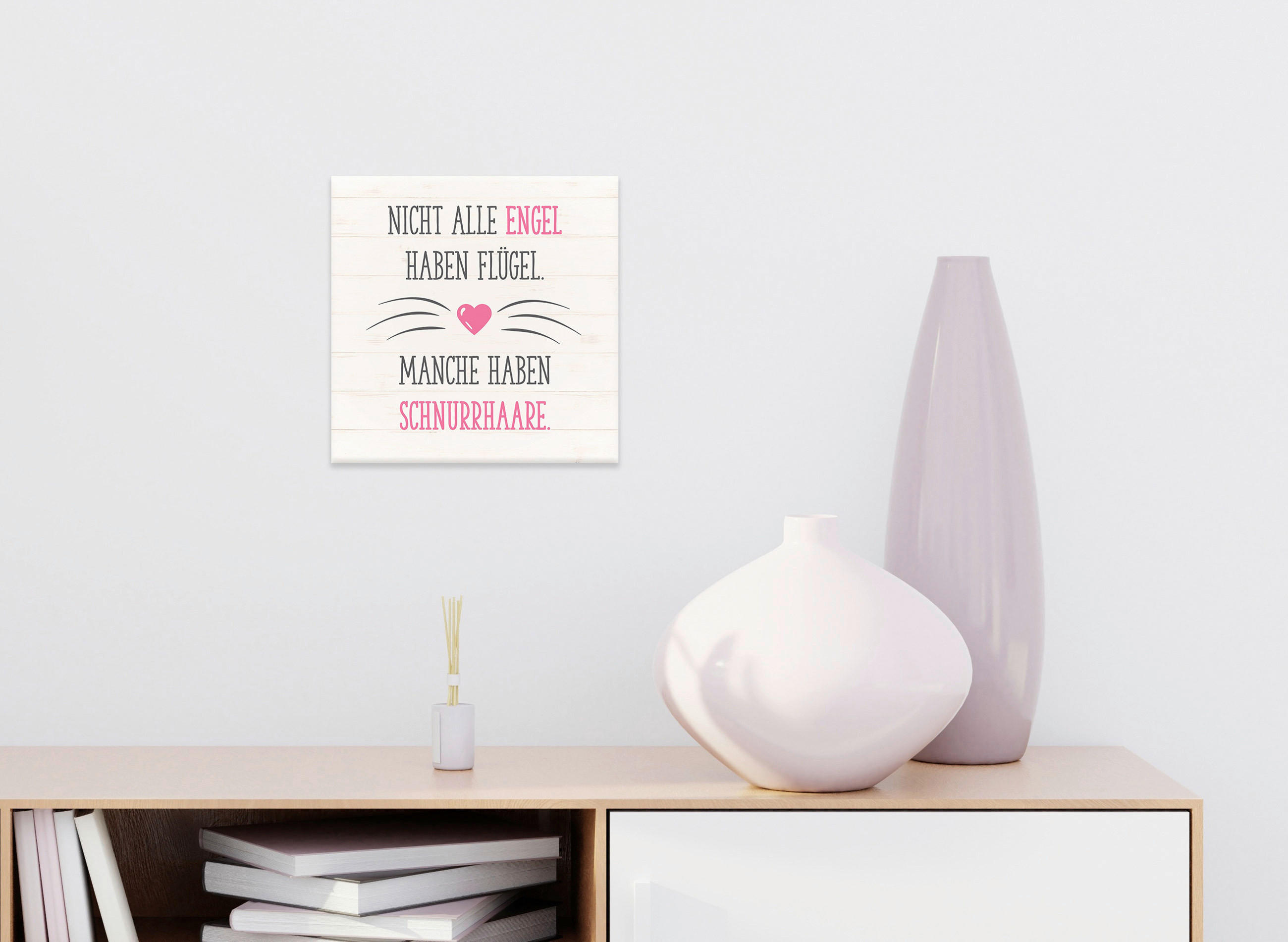 DEKOPANEEL Text 20/20/0,3 cm  - Multicolor, Basics, Holz (20/20/0,3cm)