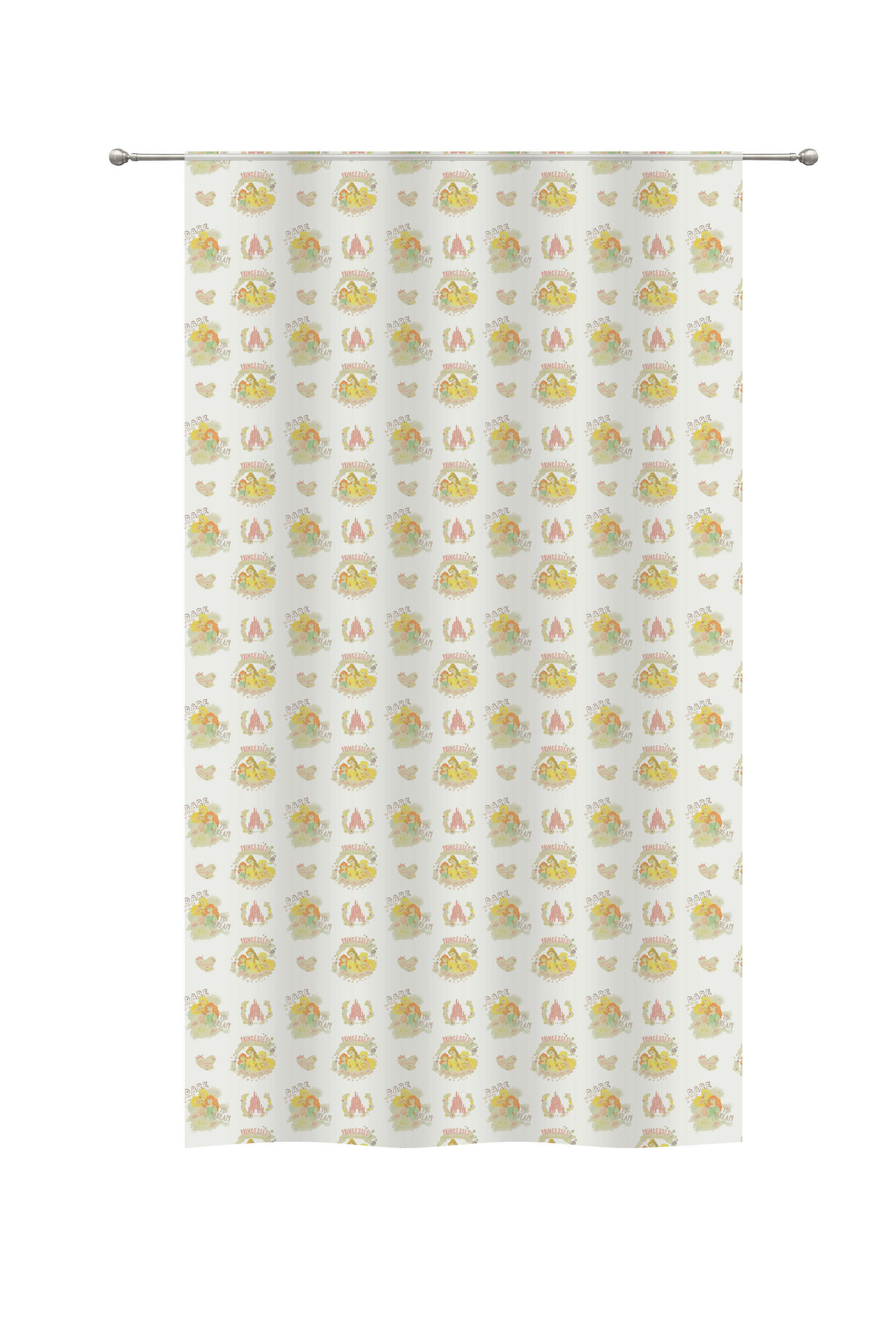 OTROŠKA ZAVESA   140/245 cm   - rumena/rdeča, Design, tekstil (140/245cm) - Disney