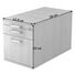ROLLCONTAINER Eichefarben - Chromfarben/Eichefarben, KONVENTIONELL, Kunststoff/Metall (42,8/59/58cm)