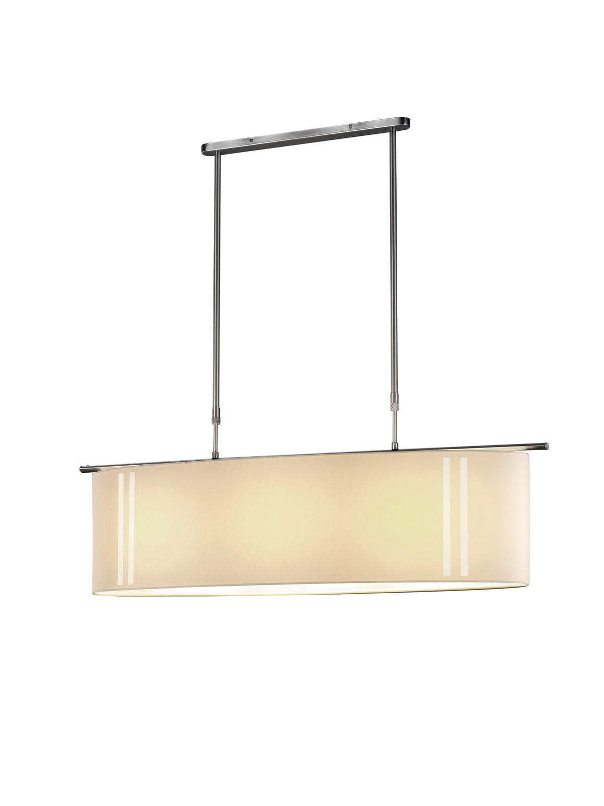 HÄNGELEUCHTE 118/27/30 cm  - Beige, Design, Metall (118/27/30cm)