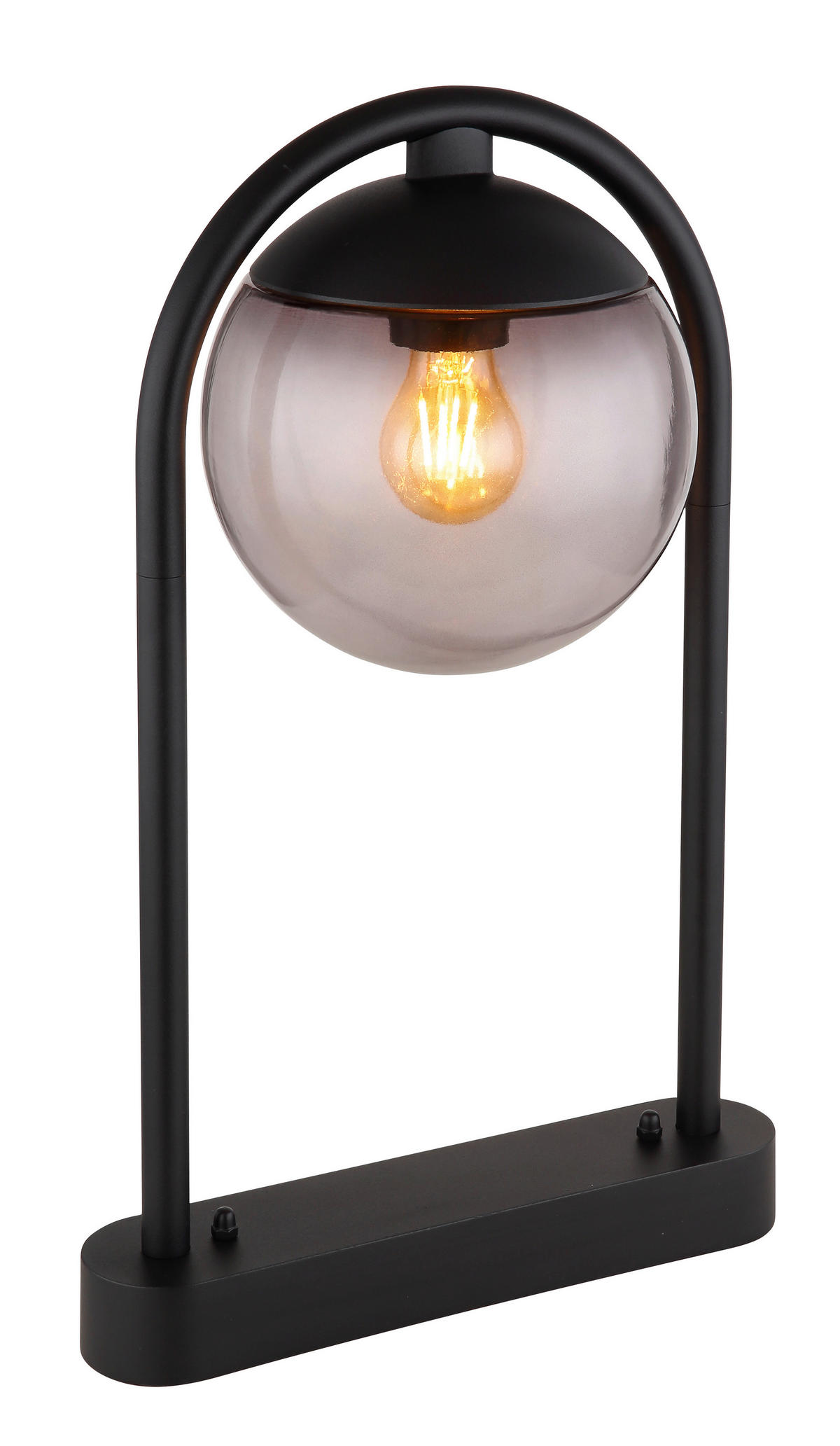 AUSSENWANDLEUCHTE - Schwarz, Basics, Glas/Metall (32/50cm) - Globo