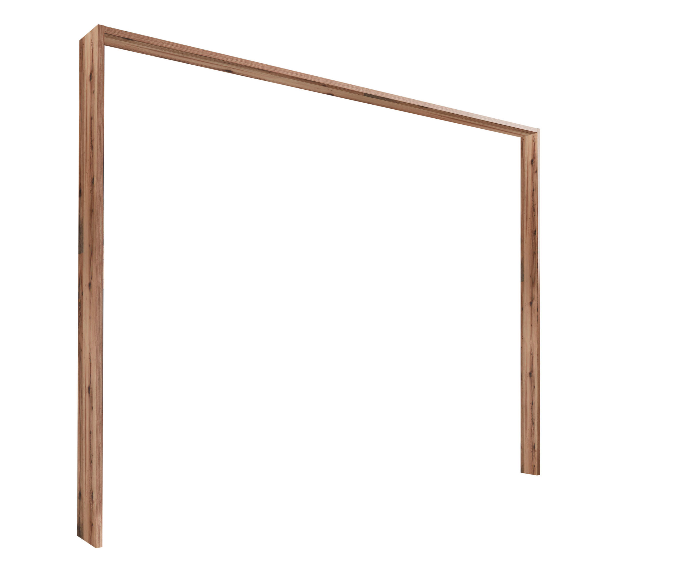 RAM FÖR GARDEROB 192/215/23 cm   - ekfärgad, Basics, trämaterial (192/215/23cm) - MID.YOU