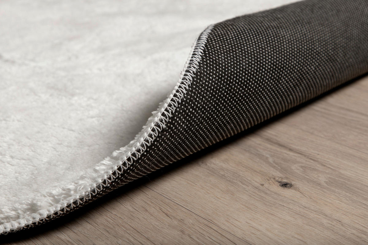 FLACHWEBETEPPICH 200 cm Weiß  - Weiß, LIFESTYLE, Textil (200cm) - P & B