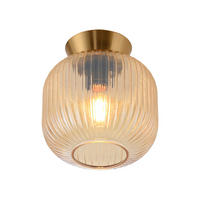 LED-DECKENLEUCHTE SW NAMI 20/20/22 cm   - Sandfarben, KONVENTIONELL, Glas/Kunststoff (20/20/22cm) - Schöner Wohnen