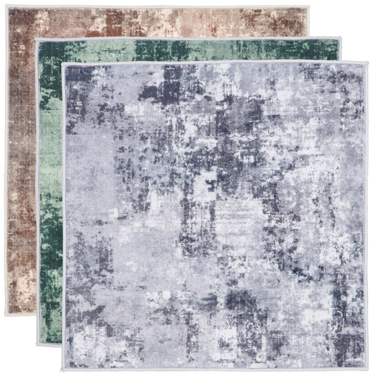 BADEMATTE Grau 60/60 cm  - Grau, Design, Textil (60/60cm) - Esposa