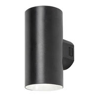 VONKAJŠIE LED SVIETIDLO  - čierna/biela, Basics, plast (16/7.5/10cm)