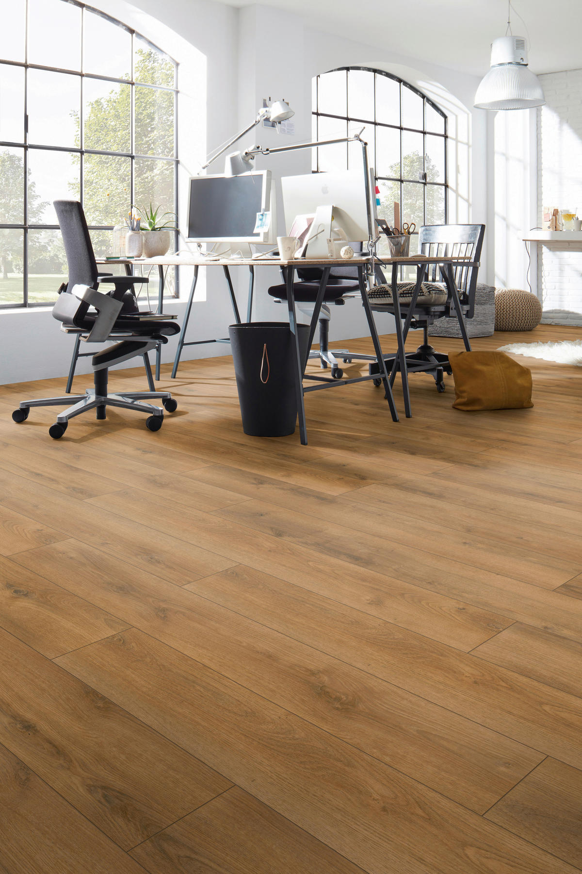 LAMINATBODEN Superior Advanced  - Eichefarben, KONVENTIONELL, Holz (138.0/19.3/0.8cm)