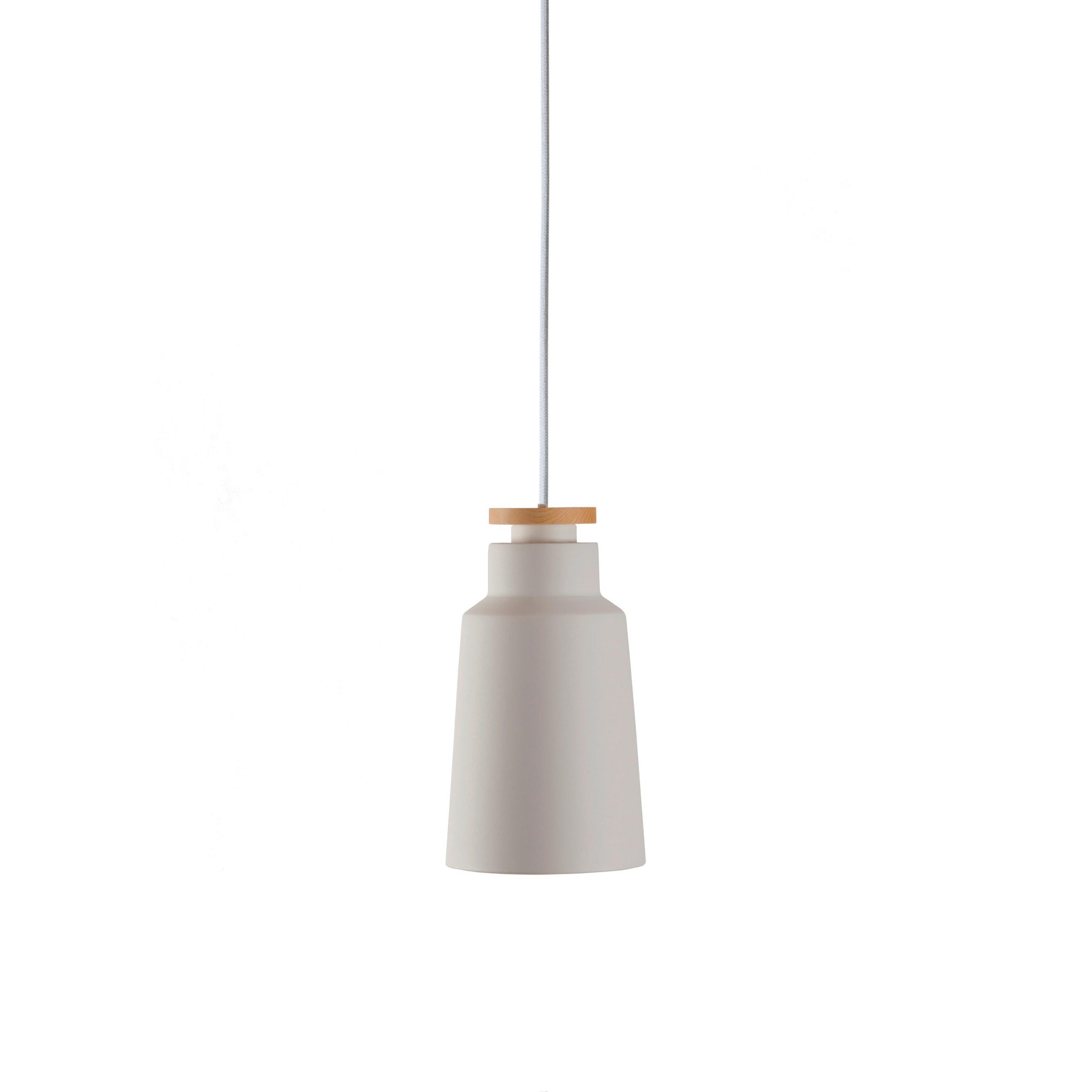 HÄNGELEUCHTE Street 16/28,5 cm   - Weiß, Basics, Holz/Metall (16/28,5cm) - Belid