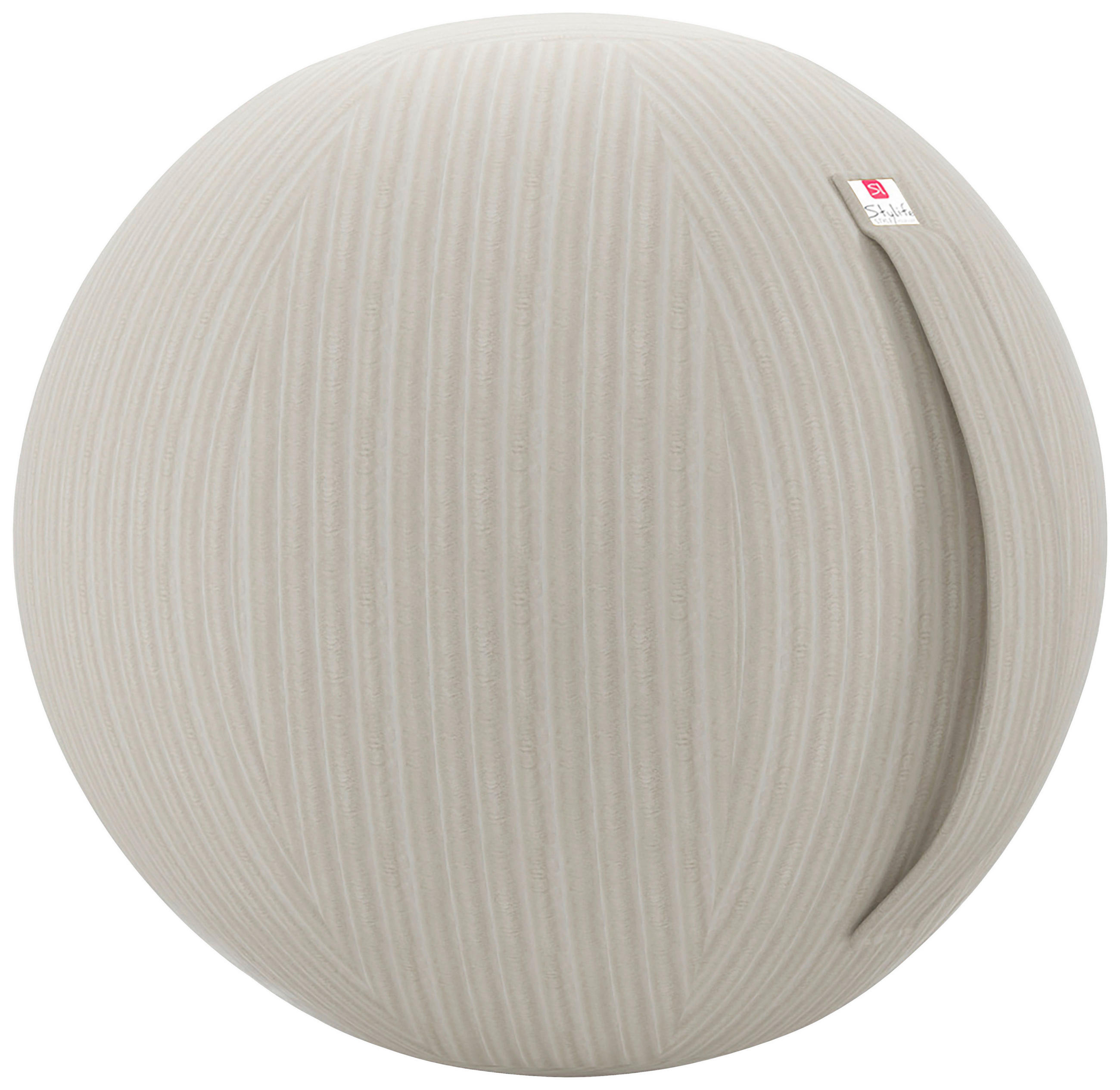 SITZBALL - Beige, Design, Textil (65cm) - Stylife
