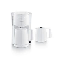 FILTERKAFFEEMASCHINE  - Weiß, KONVENTIONELL, Kunststoff (24/35,5/22,3cm) - Severin