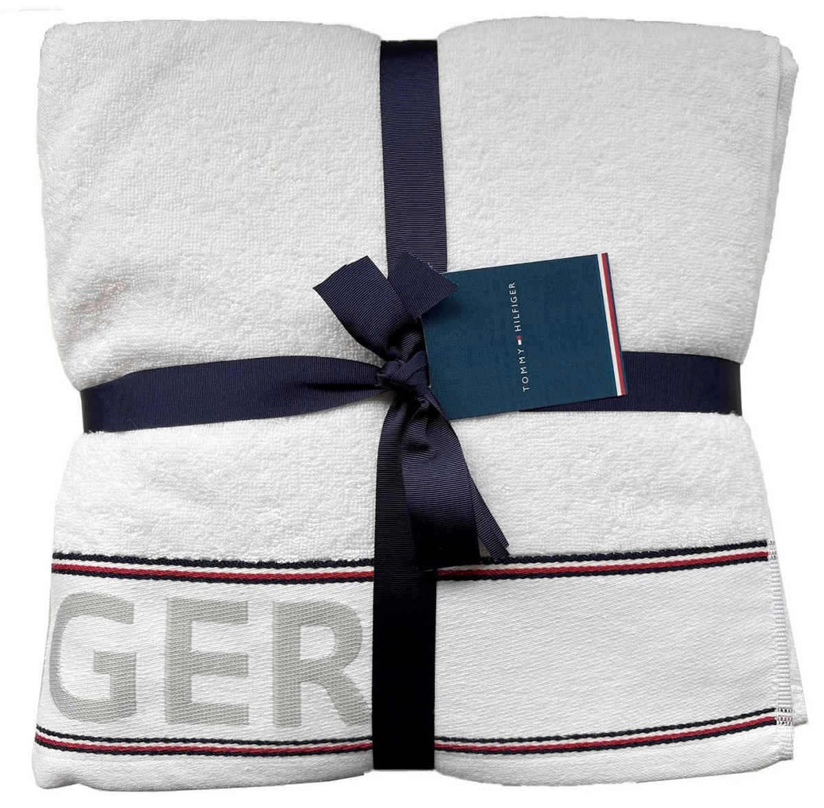 FROTTIERSET Degree Weiß 5-teilig  - Weiß, Basics, Textil - Tommy Hilfiger