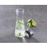 WASSERKARAFFE 0,9 L - Basics, Glas/Metall (10/30cm) - Blomus