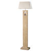 STEHLEUCHTE 45/23/170 cm    - Beige, Natur, Holz/Textil (45/23/170cm)