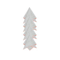 STOFFSERVIETTE  45/45 cm   - Beige/Orange, Basics, Textil (45/45cm)