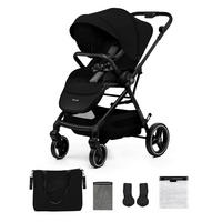 BUGGY Yoxi  - Schwarz Hochglanz/Schwarz, Basics, Kunststoff/Textil (59/91/106cm) - Kinderkraft