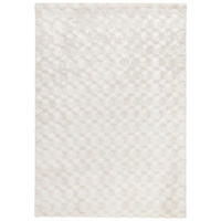 KOBEREC S VYSOKÝM VLASOM, 80/150 cm, biela - biela, Konventionell, textil (80/150cm) - Novel