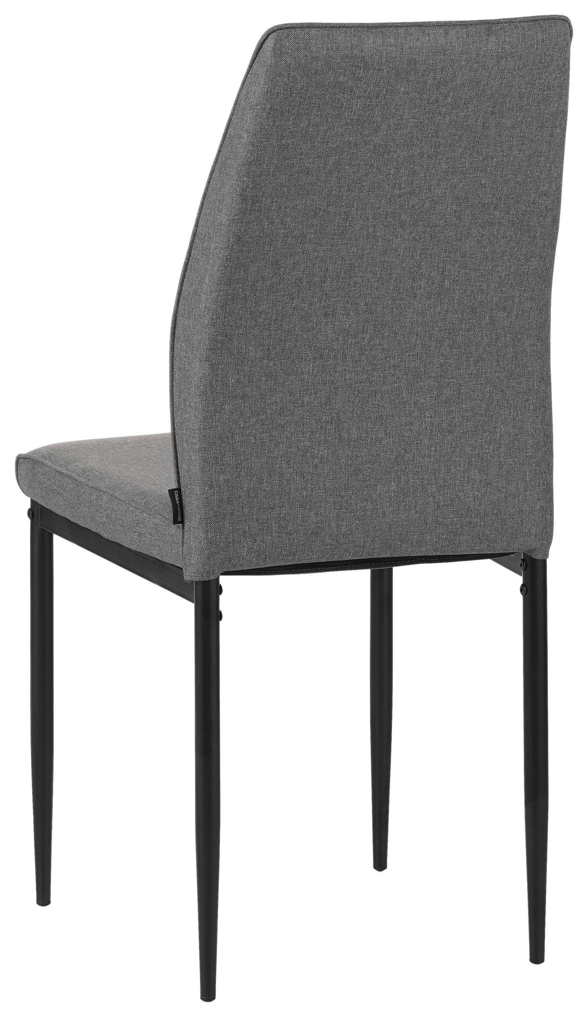 STOLIČKA, 43,5/96/58 cm - čierna/svetlosivá, Modern, kov/textil (43,5/96/58cm) - Carryhome