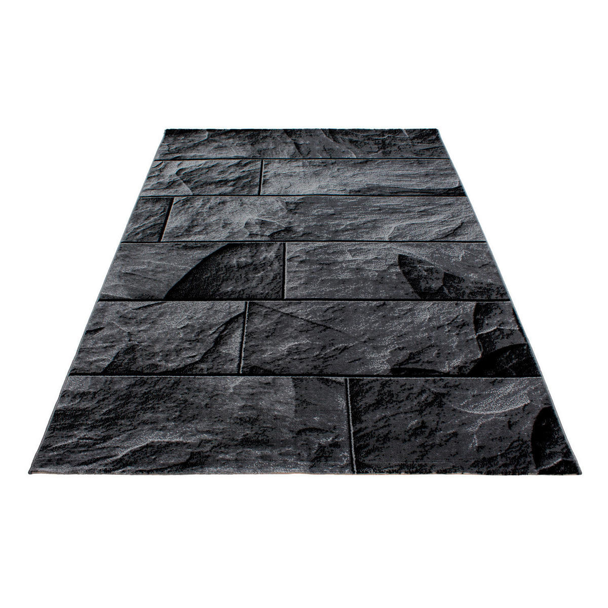 FLACHWEBETEPPICH 240/340 cm Parma Schwarz  - Schwarz, Design, Textil (240/340cm) - Novel