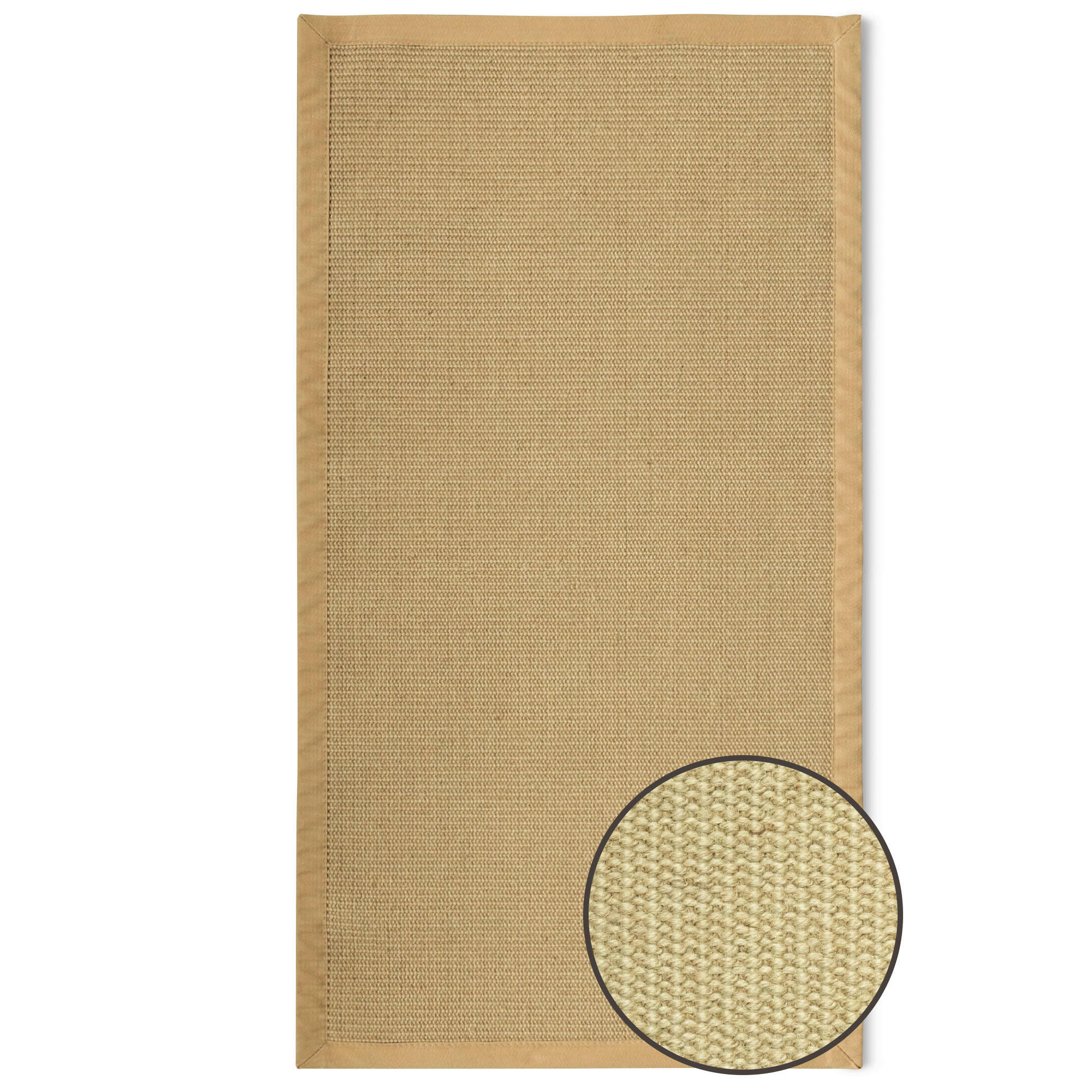 FLACHWEBETEPPICH 200/200 cm Amazonas Naturfarben rechteckig  - Naturfarben, Basics, Kunststoff/Textil (200/200cm) - Floordirekt