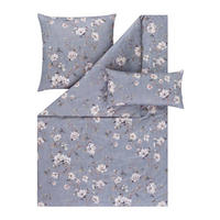 BETTWÄSCHE Atelier Makosatin 135/200 cm  - Grau, Design, Textil (135/200cm) - Estella