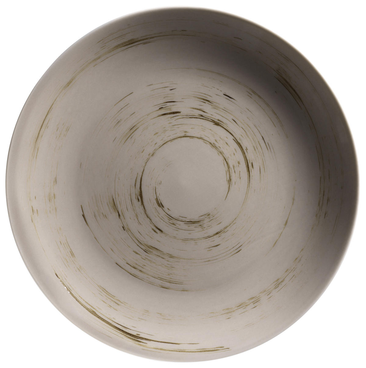 KOMBISERVICE Blau, Grau, Weiß, Beige Derby 16-teilig 4 Personen  - Blau/Beige, Basics, Keramik (33/31,5/35cm) - Mäser