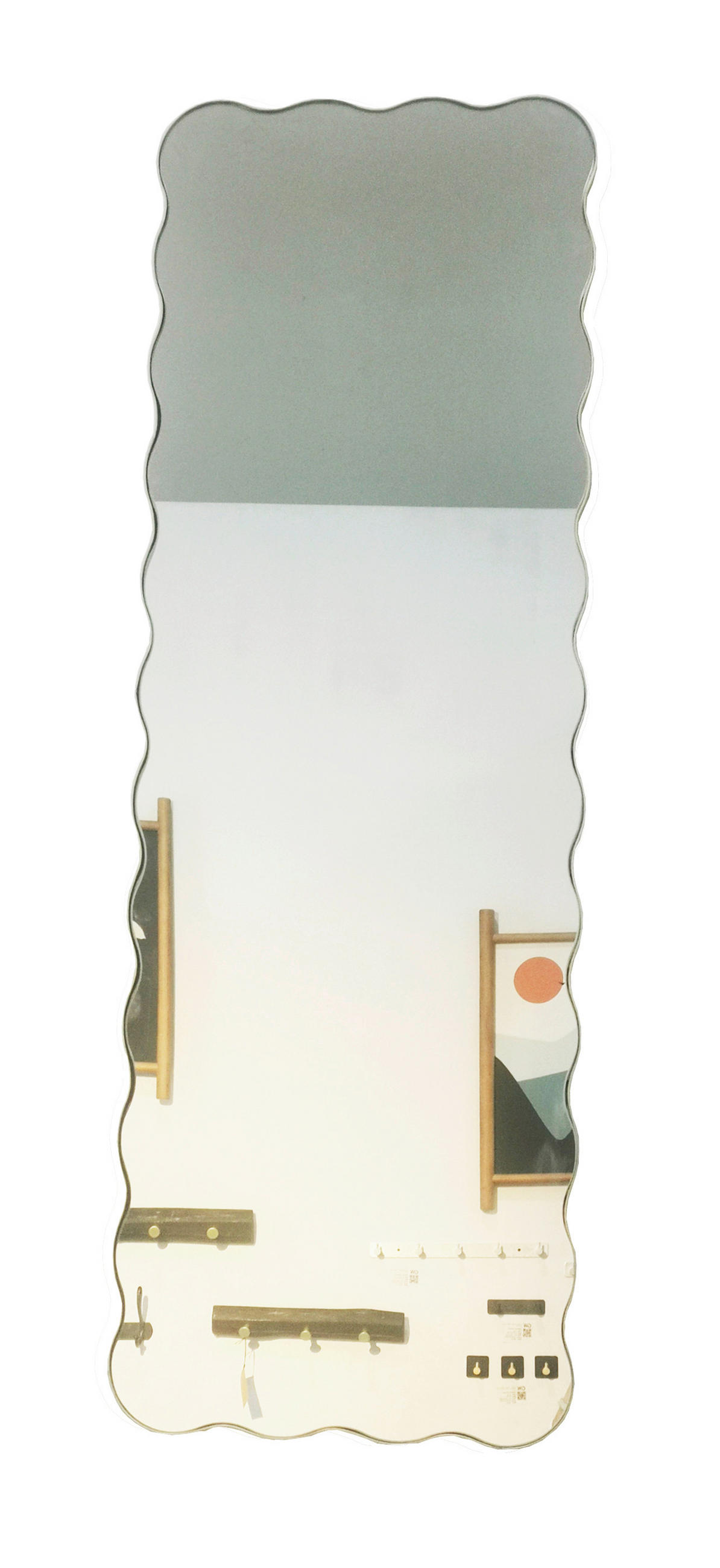WANDSPIEGEL 40/120/2,5 cm    in rechteckig  - Goldfarben, Design, Glas/Holzwerkstoff (40/120/2,5cm) - MID.YOU
