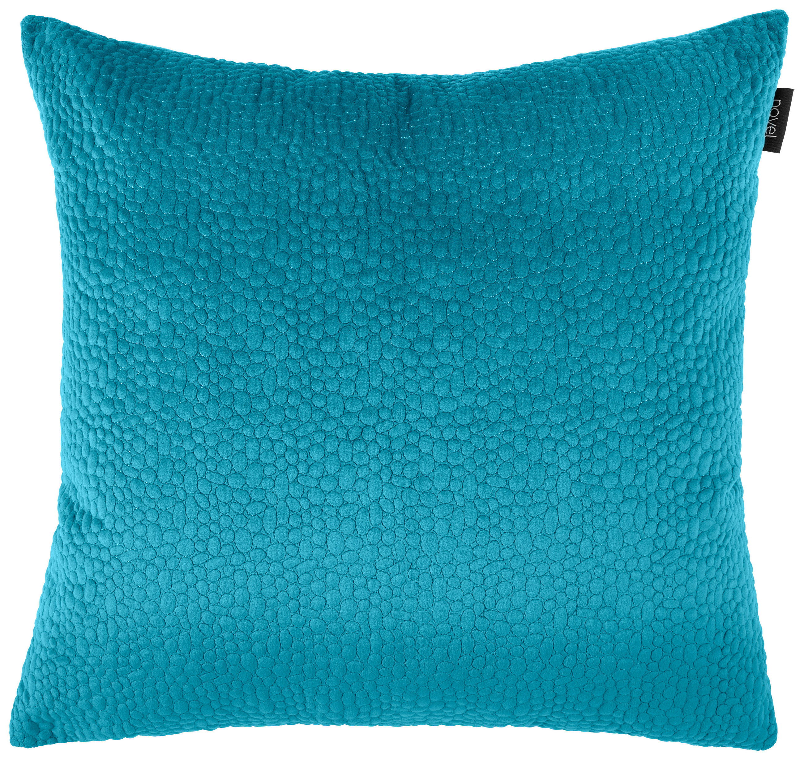 KISSENHÜLLE STIG 50/50 cm  - Petrol, Design, Textil (50/50cm) - Novel