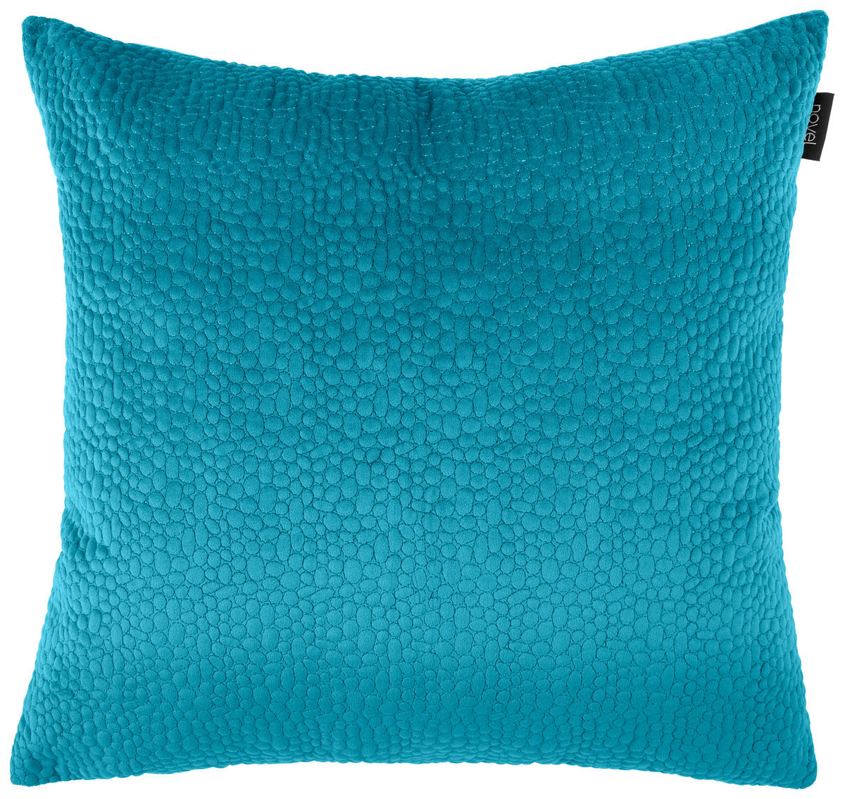 KISSENHÜLLE STIG 50/50 cm  - Petrol, Design, Textil (50/50cm) - Novel