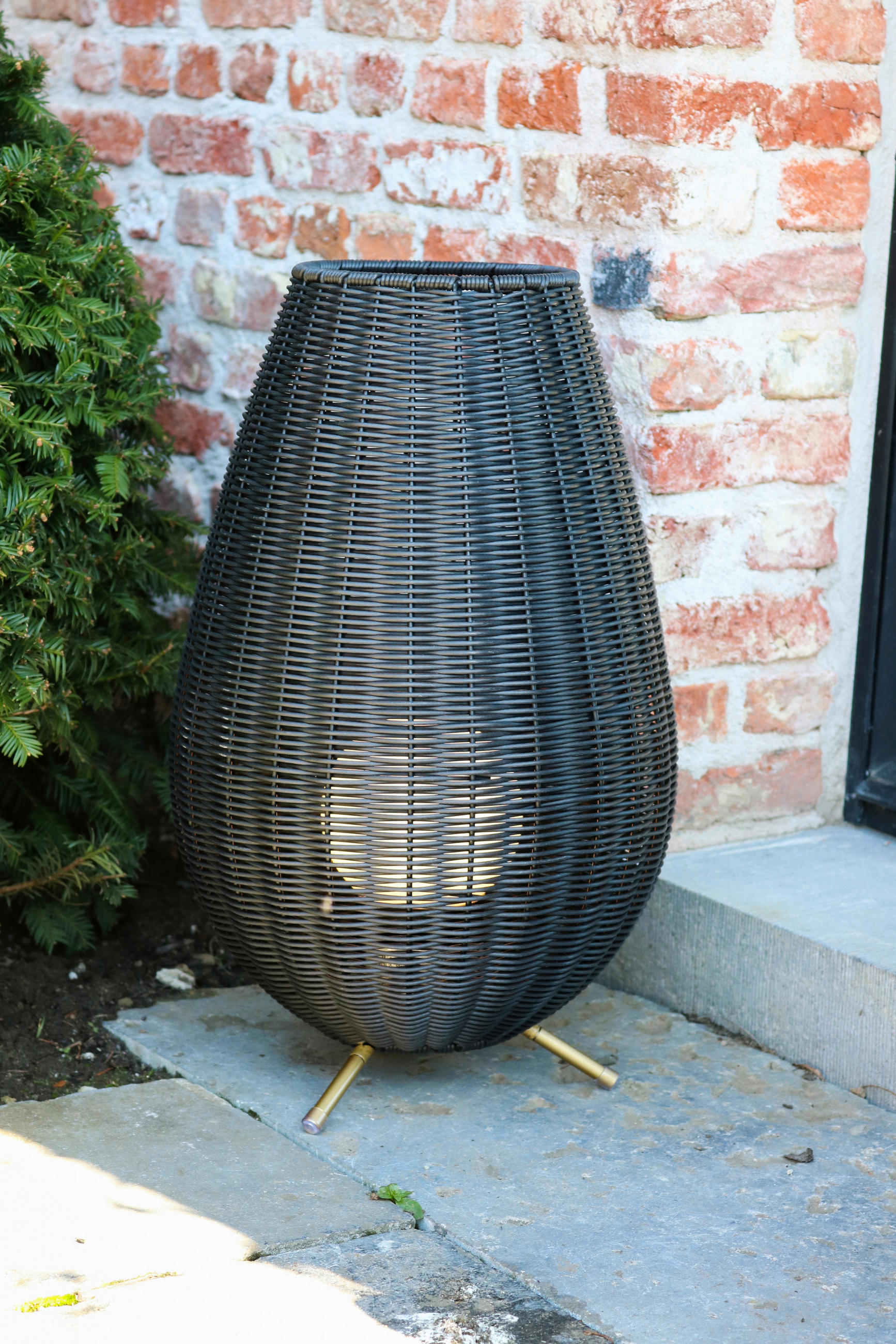 AUßENLEUCHTE 30/30/50 cm   - LIFESTYLE, Kunststoff (30/30/50cm) - Lucide
