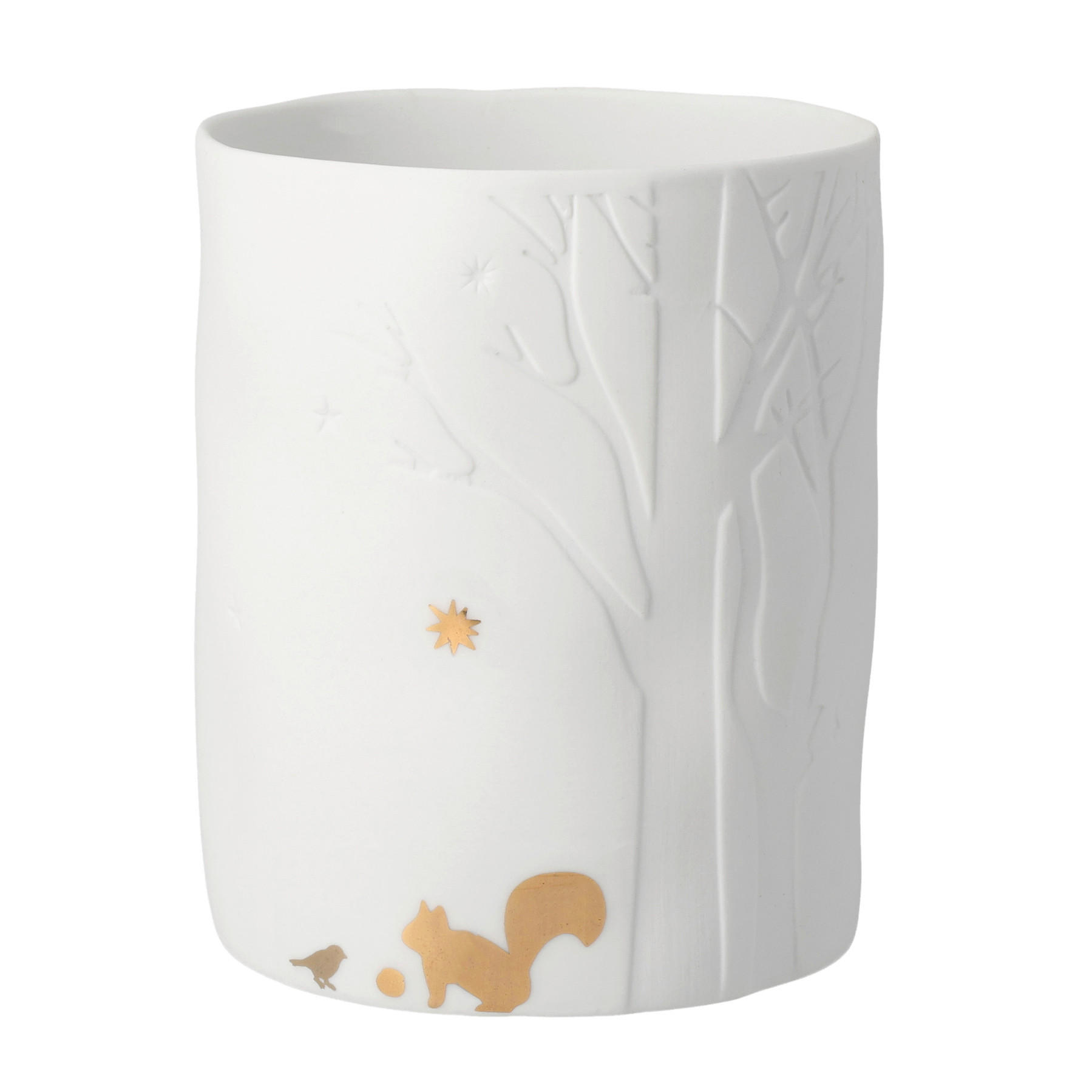 TEELICHTHALTER - Weiss, Basics, Keramik (9/11,2cm) - Räder