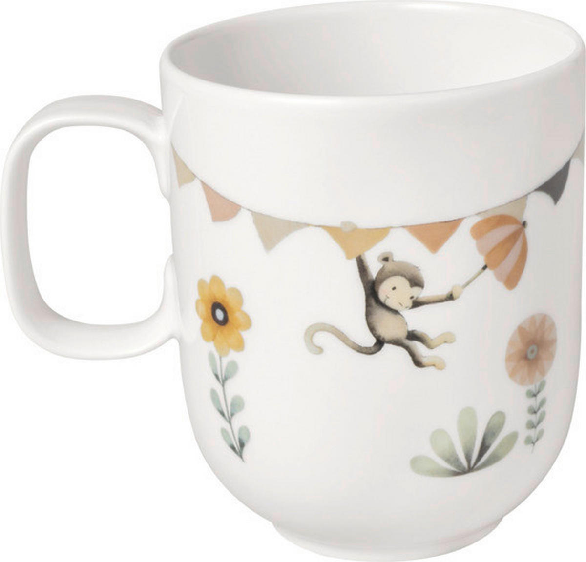 KINDERBECHER Roar Lion  - Beige, Design, Keramik (11,5/8/9,5cm) - Villeroy & Boch