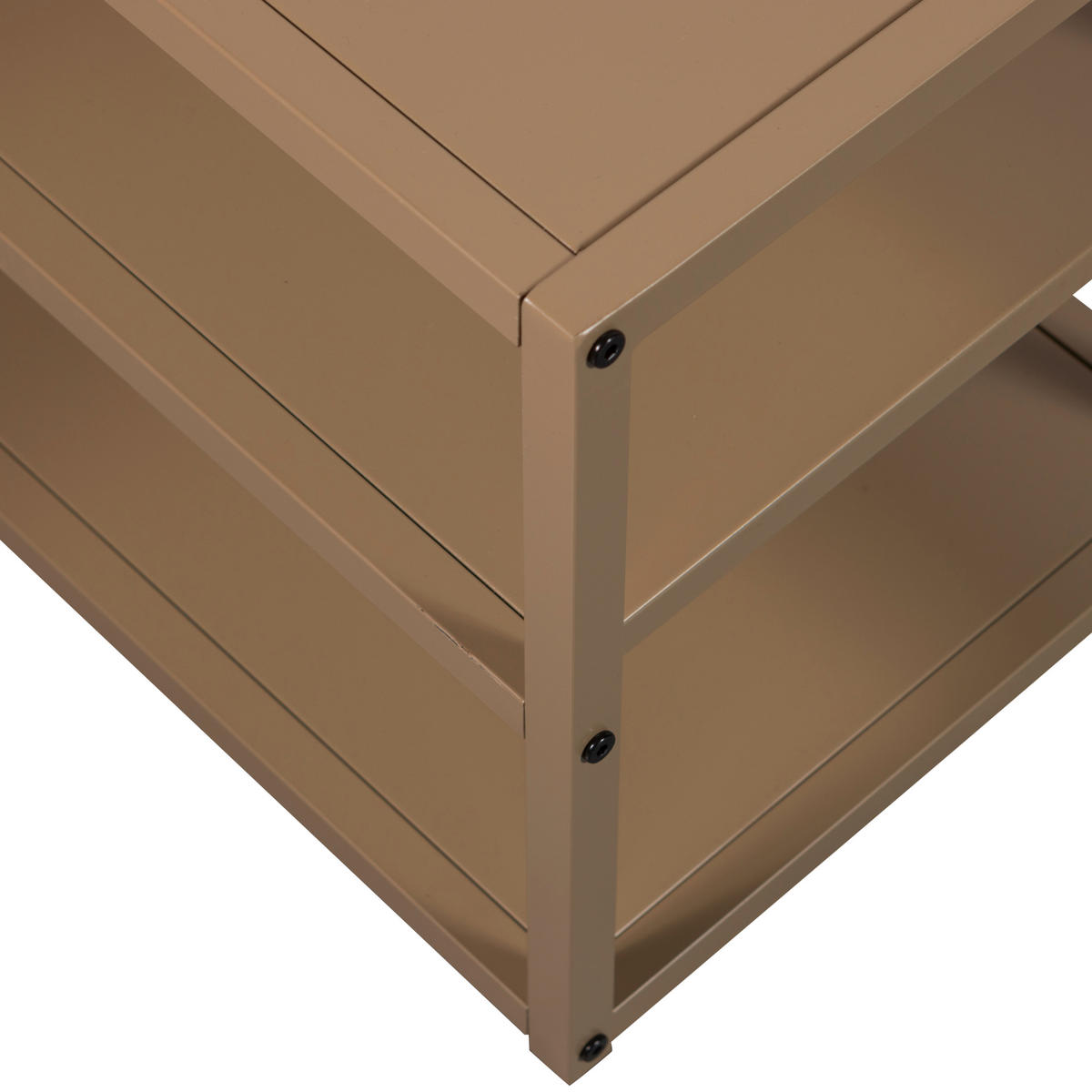 LOWBOARD Teun  in 120/40/35 cm  - Braun, Design, Metall (120/40/35cm) - Livetastic