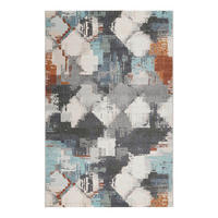 OUTDOORTEPPICH 200/290 cm Stash Creme, Grau, Türkis  - Türkis/Creme, Design, Textil (200/290cm) - Esprit