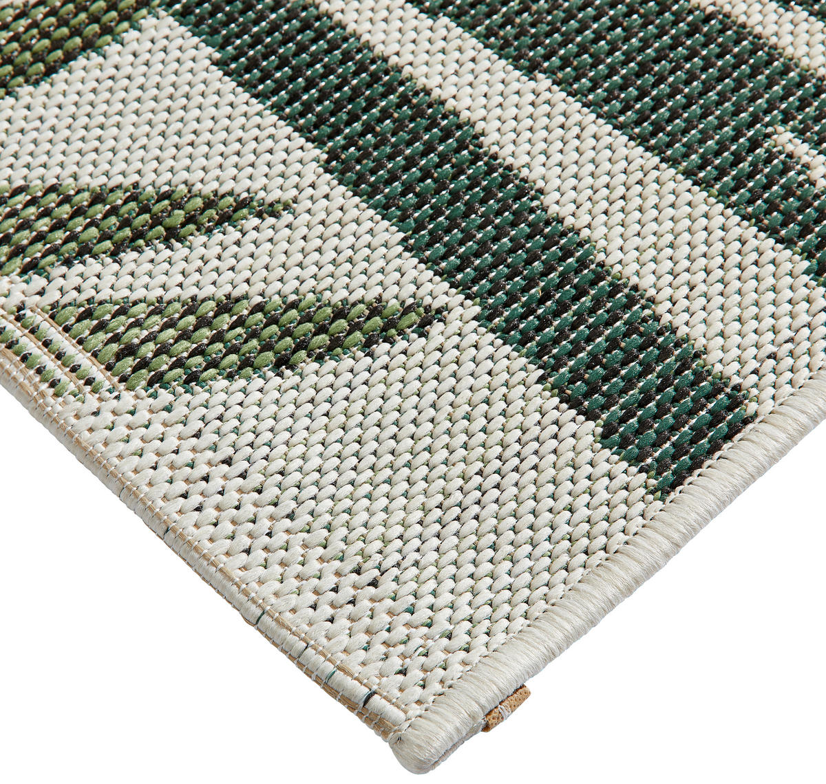 OUTDOORTEPPICH 80/150 cm Grün, Hellgrün  - Hellgrün/Grün, Trend, Naturmaterialien/Textil (80/150cm) - Novel