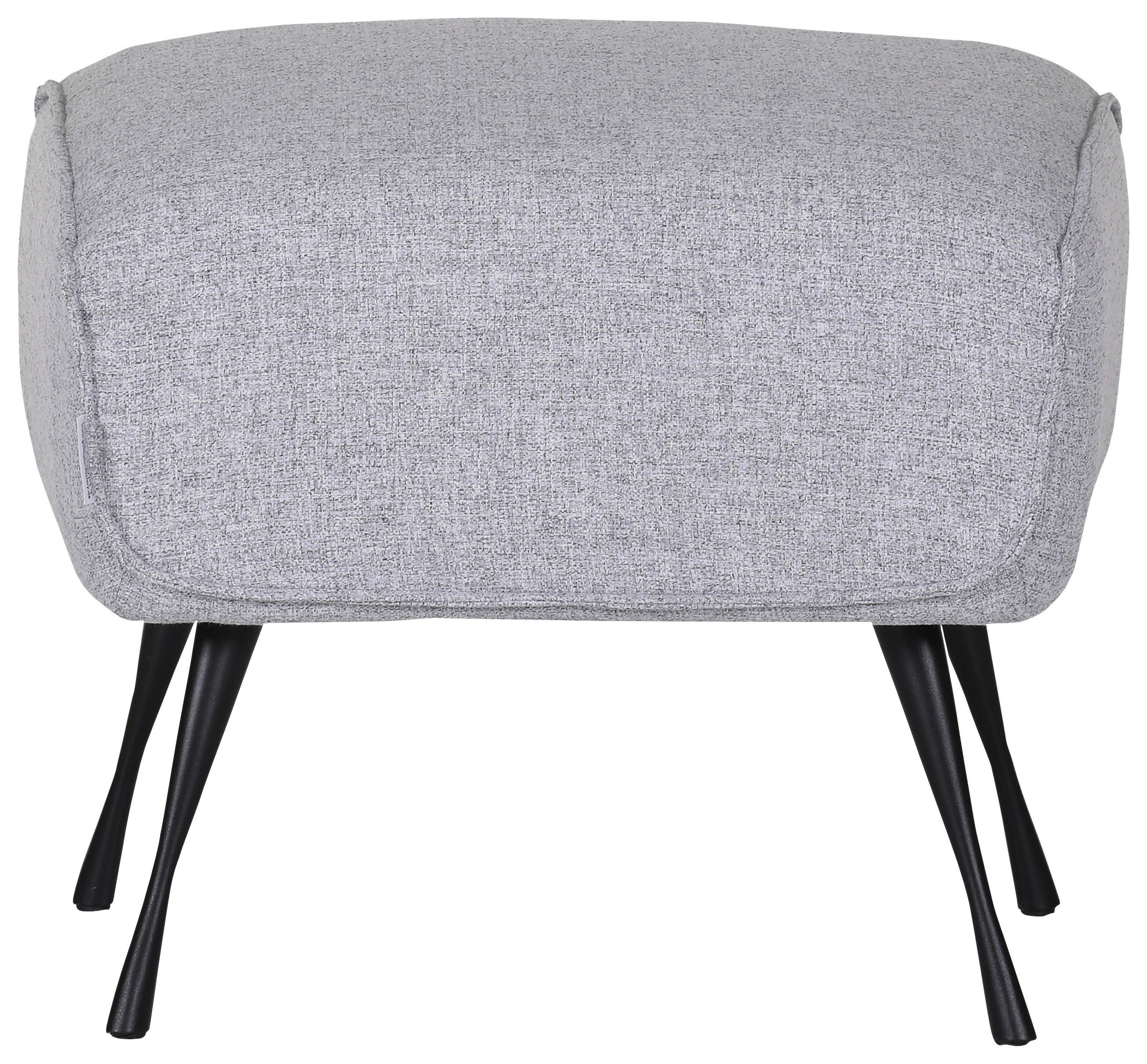 PALL i textil ljusgrå  - ljusgrå/svart, Design, metall/textil (60/49/53cm)