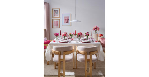 ESSTISCH in Holz 160/90/76 cm  - Eichefarben, Natur, Holz (160/90/76cm) - Hom`in