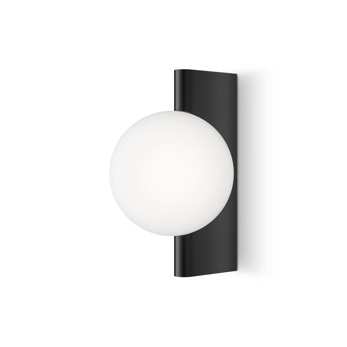 WANDLEUCHTE - Weiss/Schwarz, Trend, Glas/Metall (18/30/21,5cm) - MAYTONI