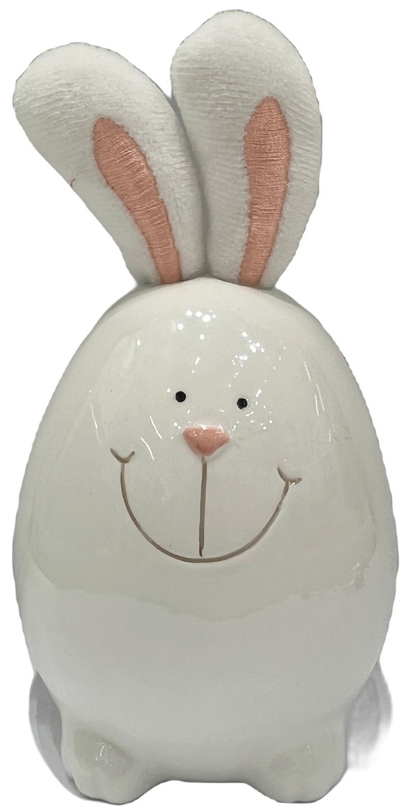 DEKOHASE - Weiß, LIFESTYLE, Keramik (8,2/15,8/7,8cm)