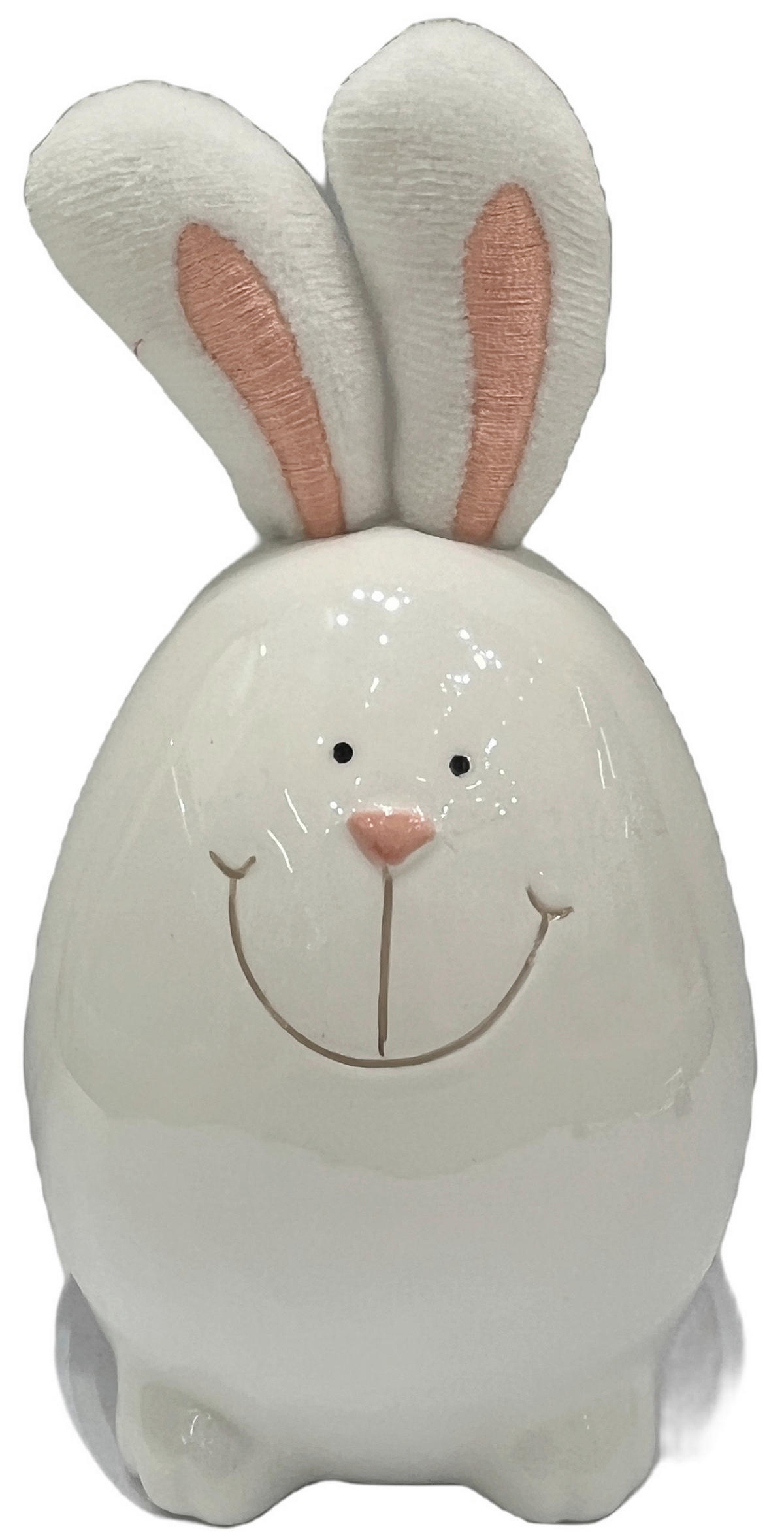 DEKOHASE - Weiß, LIFESTYLE, Keramik (8,2/15,8/7,8cm)