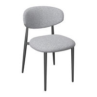GARTENSTUHL Aluminium Anthrazit, Grau  - Anthrazit/Grau, MODERN, Textil/Metall (57/78/57cm) - Ambia Garden