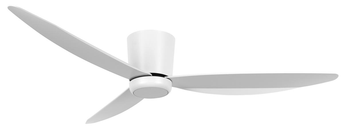 DECKENVENTILATOR 137 cm  - Weiß, Trend, Kunststoff (137cm) - P & B