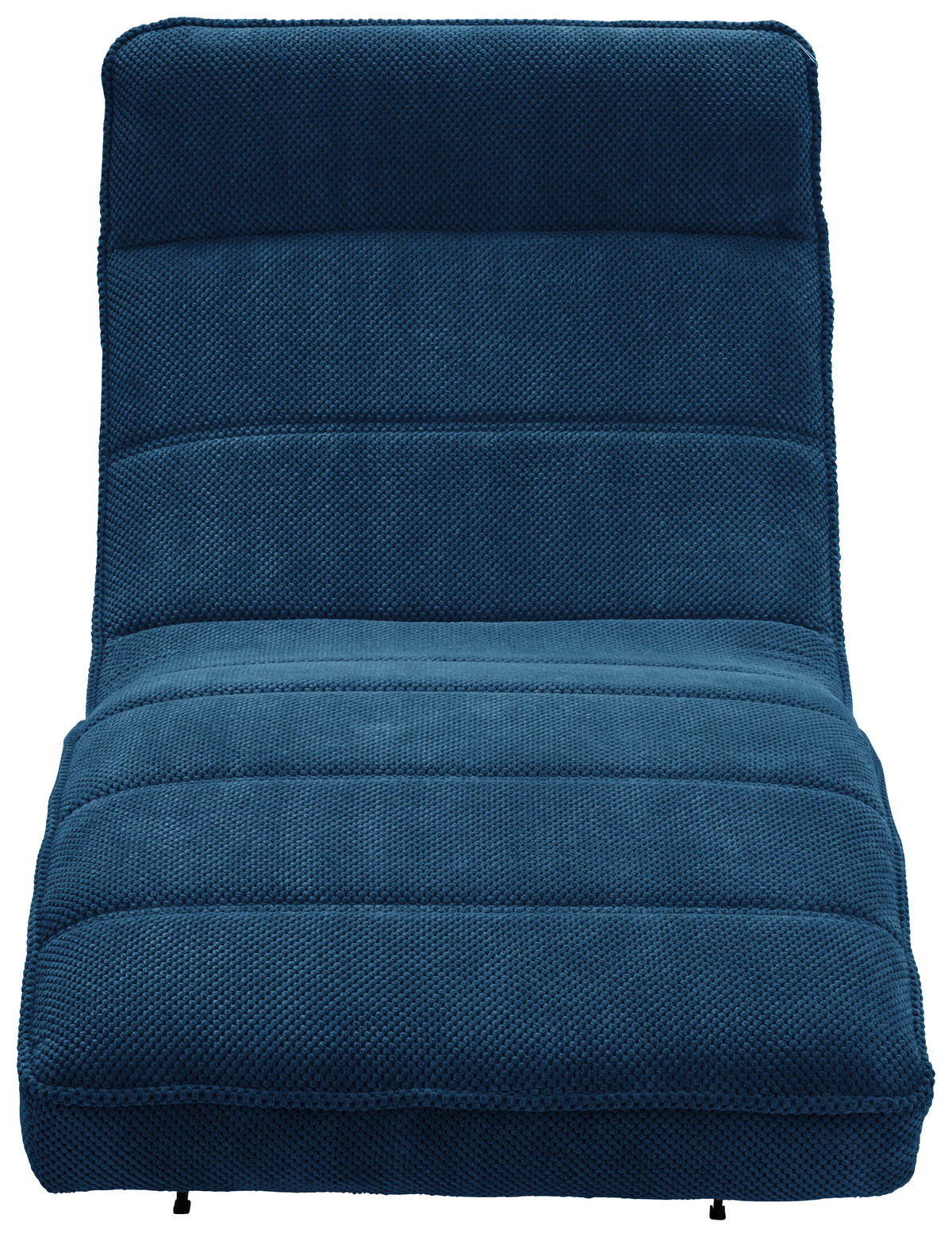 RELAXLIEGE in Webstoff Royalblau  - Royalblau/Schwarz, Design, Textil/Metall (75/158-178/58-86cm) - Welnova