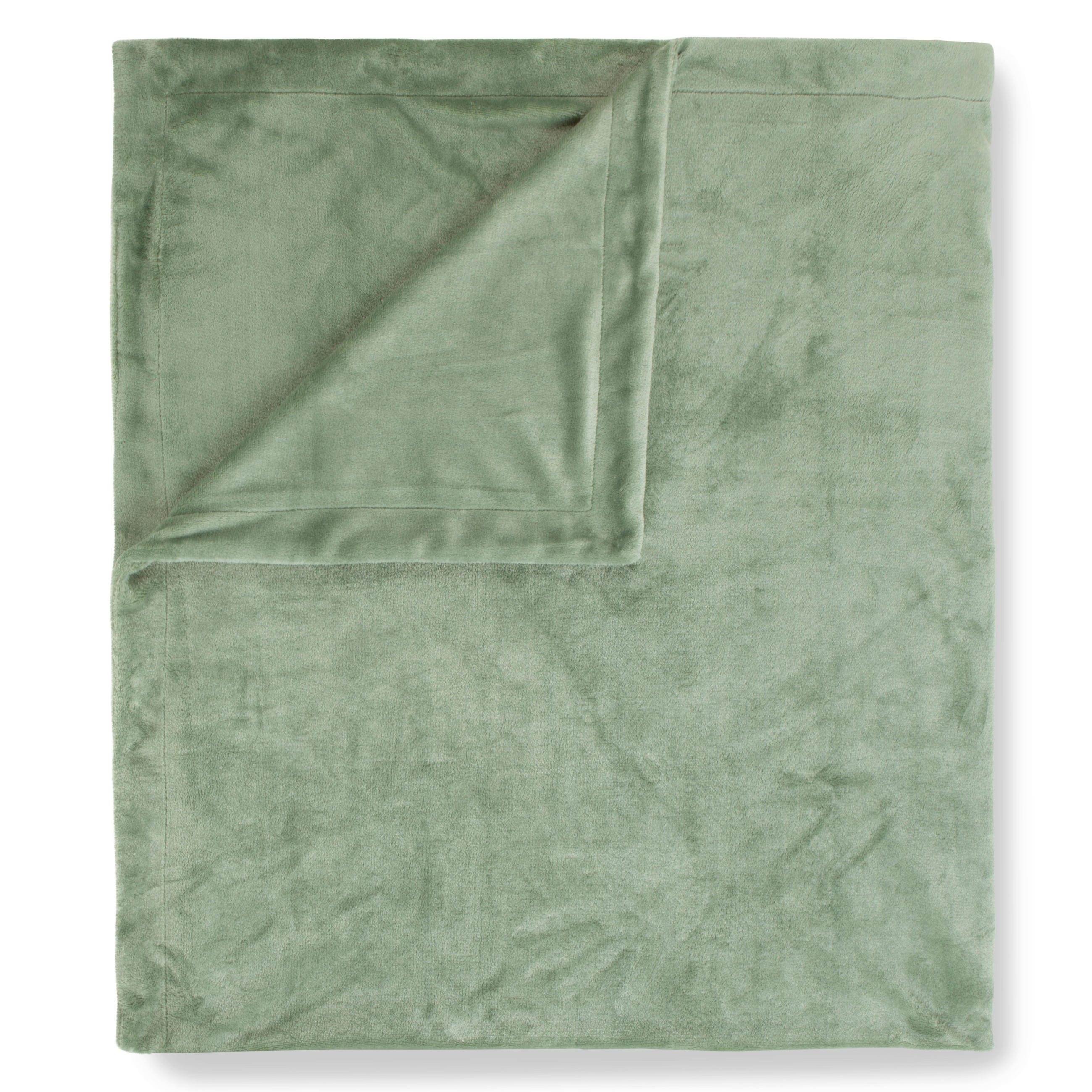 PLAID HIP 160/180 cm  - Salbeigrün/Grün, Basics, Textil (160/180cm)