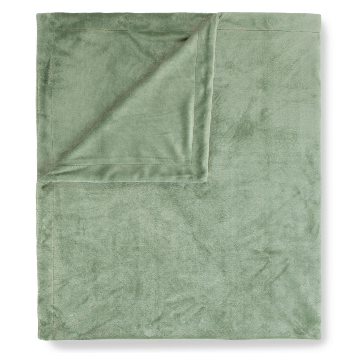 PLAID HIP 160/180 cm  - Salbeigrün/Grün, Basics, Textil (160/180cm)