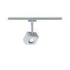SCHIENENSYSTEM-STRAHLER - Chromfarben, Basics, Kunststoff/Metall (1,7/16,5cm) - Paulmann