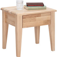 NACHTKÄSTCHEN in massiv Wildeiche Eichefarben  - Eichefarben, Natur, Holz (50/48/40cm) - Linea Natura