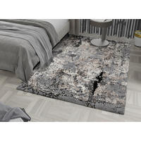 VINTAGE-TEPPICH 200/200 cm Timeline Quantum Hellgrau  - Hellgrau, Design, Textil (200/200cm) - Novel