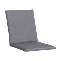 SESSELAUFLAGE in Grau Uni  - Grau, Basics, Textil (49/4/97cm)